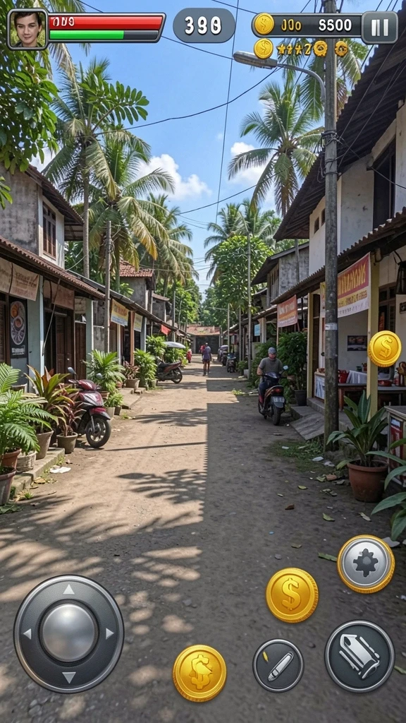 akunjp - Tampilan antarmuka yang sederhana dan intuitif.