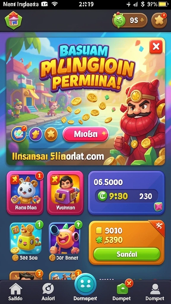 bigpot88 - Antarmuka pengguna yang menarik dan sederhana.