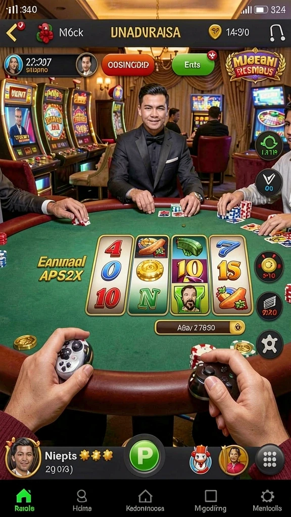 jayatop77 - Tangkapan layar menampilkan karakter utama di level pertama.