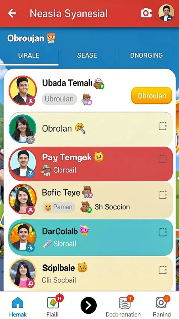 joss777 - Antarmuka pengguna yang menarik dan responsif.