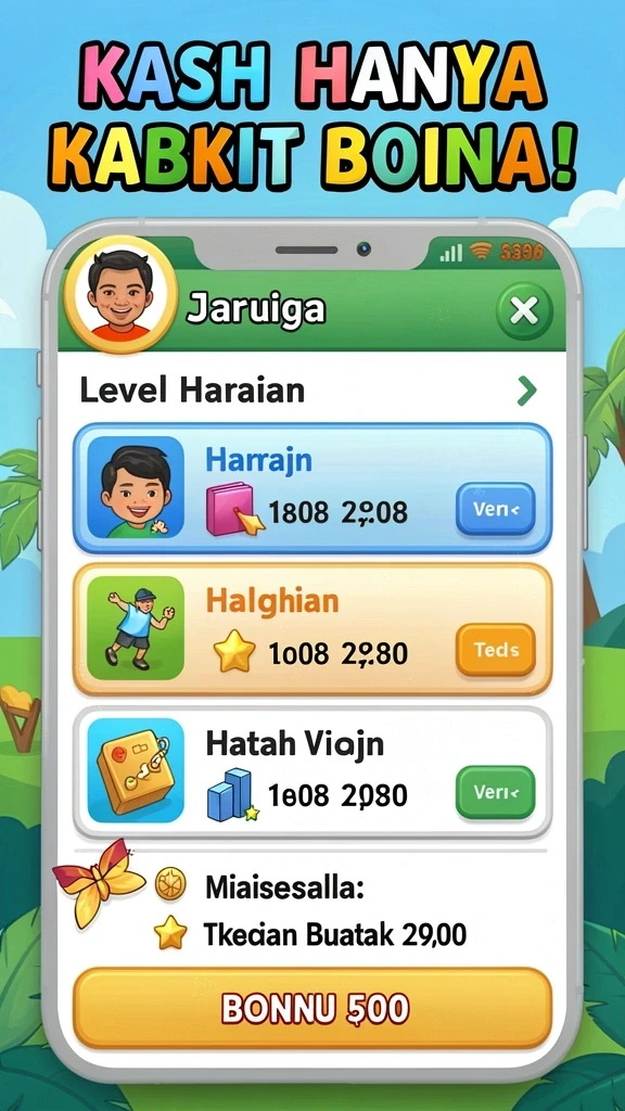kno89 - Screenshot saat bermain di level menengah.